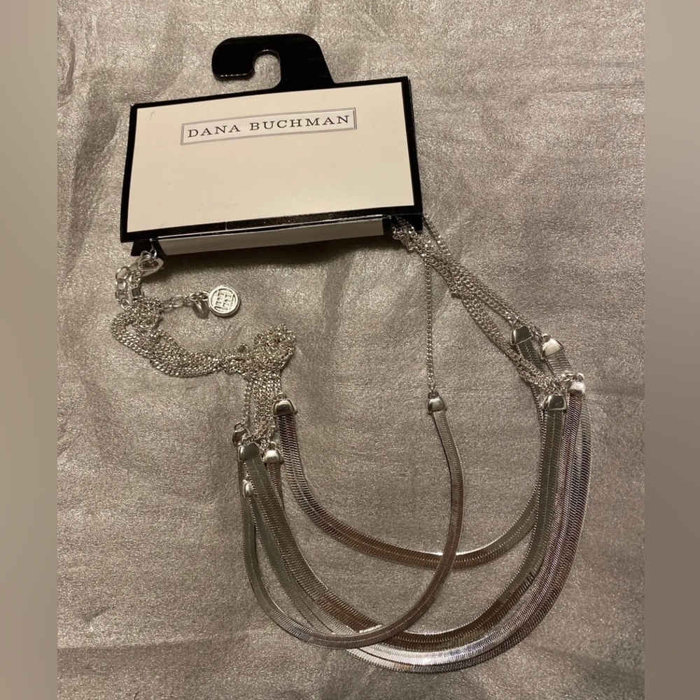 **NWT** Dana Buchman silver necklace